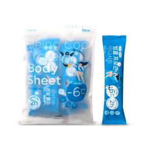 오제끄 빙쿨 쿨링 체취감소 프로즌 바디시트 5매입