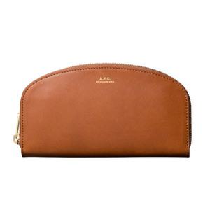 아페쎄 APC 데미룬 지퍼 장지갑 CAD NOISETTE
