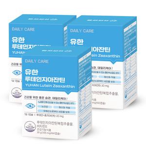 눈건강 루테인 지아잔틴 유한양행 유한 루테인지아잔틴 180캡슐 눈에좋은