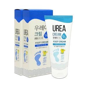 우레아 크림 풋크림 120ml x 2개 / 발뒤꿈치 보습 진정 각질관리
