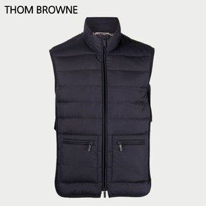[톰브라운][THOM BROWNE] 톰브라운 패딩/울트라 라이트 퍼넬 넥다운 남성 베스트/ MVD026X F0241 415