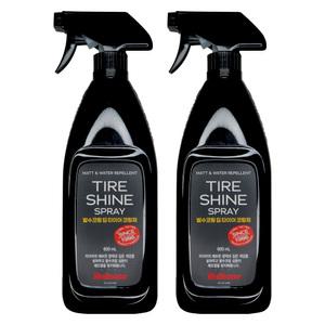 불스원 발수코팅 딥 타이어 코팅제 600ml X 2개