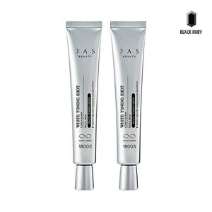 쟈스 화이트 토닝 샷 코어 기미크림 40ml x2 /미백/주름