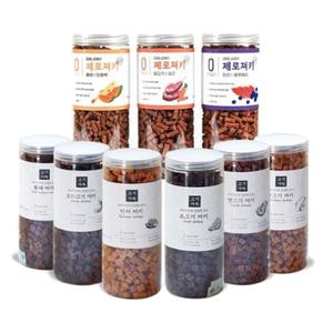 제로랩스 고기가득 져키 1kg+1kg 대용량 노즈워크 칭찬 훈련용 강아지간식