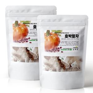 늘해찬 찬물에도 잘 우러나는 호박팥차 100티백