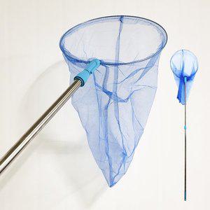 [신연]특대사이즈 튼튼한 다용도 알루미늄망 잠자리채 뜰채 장대 곤충채집 캠핑 낚시 물놀이 밤따기