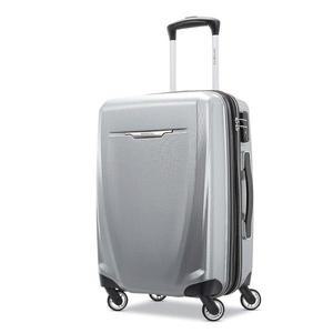 Samsonite 윈필드 3 DLX 하드사이드 익스팬데이블 스피너 캐리어 실버 캐리 온 20인치
