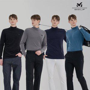 [밀레] 소프트 양면 기모 모크넥 남성 4종세트
