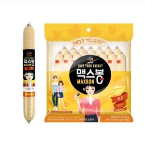 CJ제일제당 맥스봉 치즈 소시지 525g