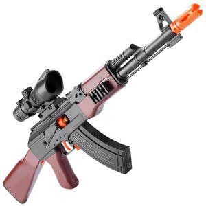 소프트 총알 너프건 AK47 장난감총 리얼 선물 탄피배출 Nerf