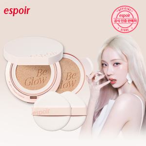 에스쁘아 프로테일러 비글로우 볼륨 쿠션(본품+리필) + 퍼프 2매 추가