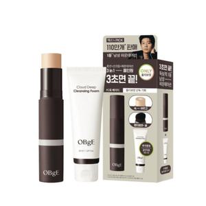 오브제 내추럴 커버 파운데이션 13g+클라우드 딥 클렌징폼 50ml
