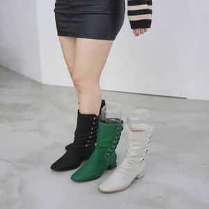 여성 캐주얼 끈 마부츠 115156