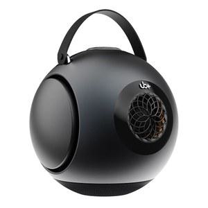 UB+ dB1 더블베이스 하이파이 블루투스 5.3 스피커, 알루미늄 스탠드, 보호용 스피커(새틴 메탈릭 그레이)