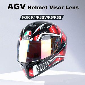 오토바이 헬멧 바이크 라이더 스쿠터 하이바 Casco AGV 오리지널 사이드 오프닝 바이저 K1 K3sv K5 K5s 풀