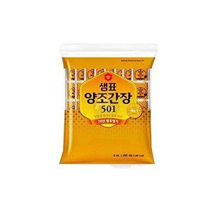 [셀러허브 패션][JHQS15J3_52ER]양조간장 X 업소용 501 1.2Kg (6ml 200입)