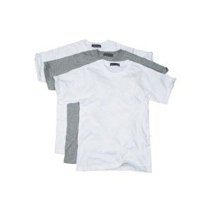 지오다노 남녀공용 3팩 이너 레이어드 반팔티 243801 747041