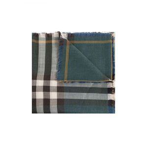 [버버리]reversible checkered wool silk scarf   73316966