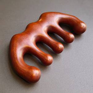 나무괄사 두피 머리 마사지빗 목 어깨 얼굴 마사지기 뒷목 승모근 종아리 다리 갈사 원목