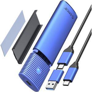 ORICO M.2 NVMe SATA SSD Enclosure Adapter Tool Free USB C 3.2 세대 2 10Gbps NVME 5Gbps NGFF PCIe M-K