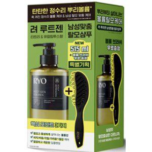 려 루트젠 남성맞춤 탈모증상전문케어 샴푸 515ml+슬림브러쉬
