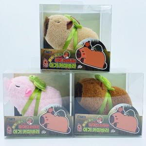 소리 움직이는 카피바라 인형 장난감