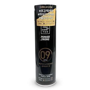 미쟝센 파워스윙 슈퍼 스트롱 고정 무광 스프레이 9 200ml