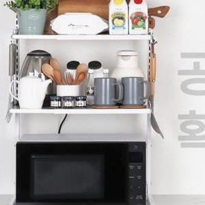 전자렌지수납장 밥솥다이 렌지대수납장 오븐 밥통 거치대