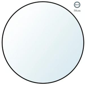 이케아 벽걸이 거울 원형 블랙 테두리 50cm 린드뷘