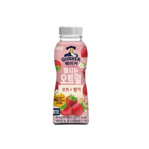 [롯데] 퀘이커 오트밀 오트딸기 50g 20개
