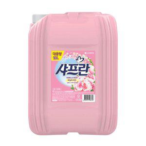 샤프란 섬유유연제 바닐라 리치 18L