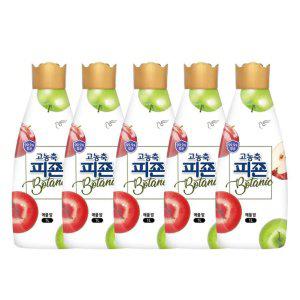 피죤 리치퍼퓸 보타닉 섬유유연제 애플밤 1L x 5