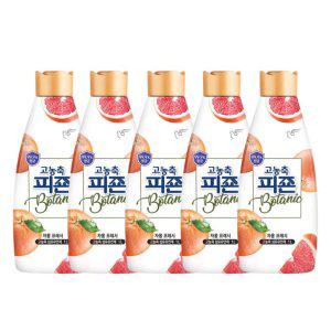 피죤 리치퍼퓸 보타닉 섬유유연제 자몽프레시 1L x 5