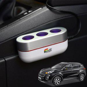 올뉴스포티지 호환 LED 시거잭소켓3구 아트로마