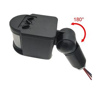 LED 라이트 모션 센서 220V PIR 운동 감지기 스위치 자동 적외선 벽 마운트 타이머 야외 220V 센서 전등 스위치