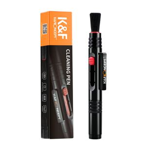 K&F 컨셉 렌즈 카메라용 개폐식 소프트 브러시 청소 펜 렌즈 필터 센서 스크린 먼지 청소 도구