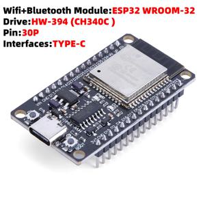 ESP32 브레이크아웃 보드 GPIO 1 into 2+ESP32 CP2102 NodeMCU-32S Lua 30Pin GPIO WiFi+블루투스 호환 개발 보드 도매