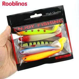 5pcs 소프트 낚시 미끼 12cm 10g 실리콘 미끼 음영 물고기 미끼 고품질 벌레베이스 파이크 미노우 Swimbait 고무