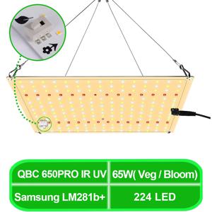 65W 삼성 LM281B 전체 스펙트럼 LED 성장 빛 채식 및 꽃 Phytolamp 실내 식물 온실 텐트에 대 한 Sunlike 성장 램프