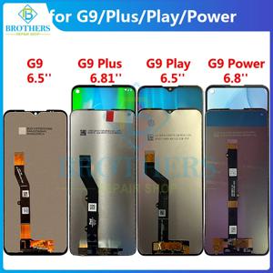 Motorola Moto G9 G9Play G9Plus G9 전원 LCD 디스플레이 터치 스크린 디지타이저 6.5 ''6.81'' G9 Play G9 Plus 전체 화면 부품