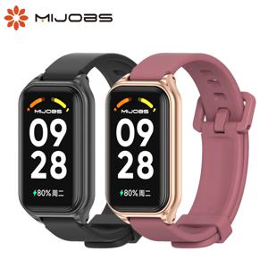 Xiaomi 스마트 밴드 용 스트랩 8 9 액티브 스마트 팔찌 Mi Band 8 액티브 스트랩 시계 밴드 Correa 손목 스트랩