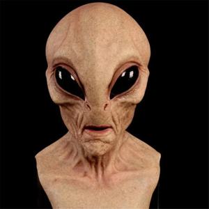할로윈 외계인 마스크 코스프레 공포 UFO 해골 라텍스 마스크 헬멧 카니발 드레스 파티 의상 소품