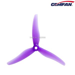 4 개/2 쌍 Gemfan 51433 5 인치 3 블레이드/트라이 블레이드 프로펠러 소품 CW CCW FPV 레이싱 드론 용 브러시리스 모터 FPV 프로펠러