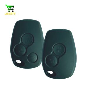 리버티 자동차 키 케이스 블레이드 2 버튼 없음 자동차 키 쉘 원격 Fob 커버 케이스 Renault Dacia Modus Clio 3 Twingo Kangoo 2