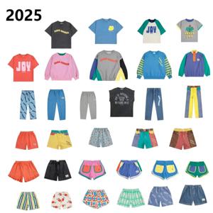 Kids 2025 BC 최신 스타일의 아동용 후드티, 반팔 반바지, 바지