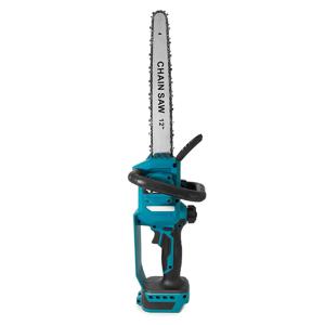 Makita 18V 배터리 용 12 인치 무선 파란색 전기 전기 톱 600W 휴대용 브러시리스 목공 전기 톱 전동 공구