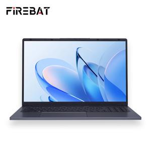 Firebat AT15 노트북 Intel N150 N100 CPU 15.6 인치 16GB RAM SSD 512GB 1TB 경량 비즈니스 컴퓨터 노트북 BT4.2 WiFi5