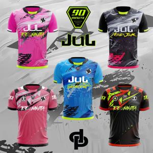 새로운 여름 90 분 MM9 남자 스포츠 티셔츠 Jerseys Five A 사이드 축구 유니폼 통기성 빠른 건조 커스텀 Maillot Jul