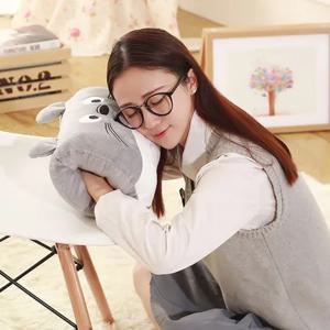 어린이 귀여운 선물 만화 손 베개 손난로 낮잠 약한 영웅 클래스 1 팔 베개 수호 비전기식 여행 필수품