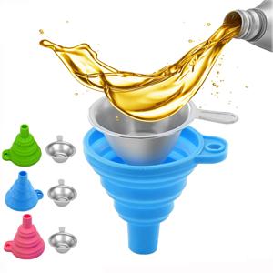 새로운 금속 UV 수지 필터 컵 + 실리콘 SLA 3D 프린터 UV 수지 깔때기 LCD 3D 프린터 액세서리 용 3d 프린터 부품